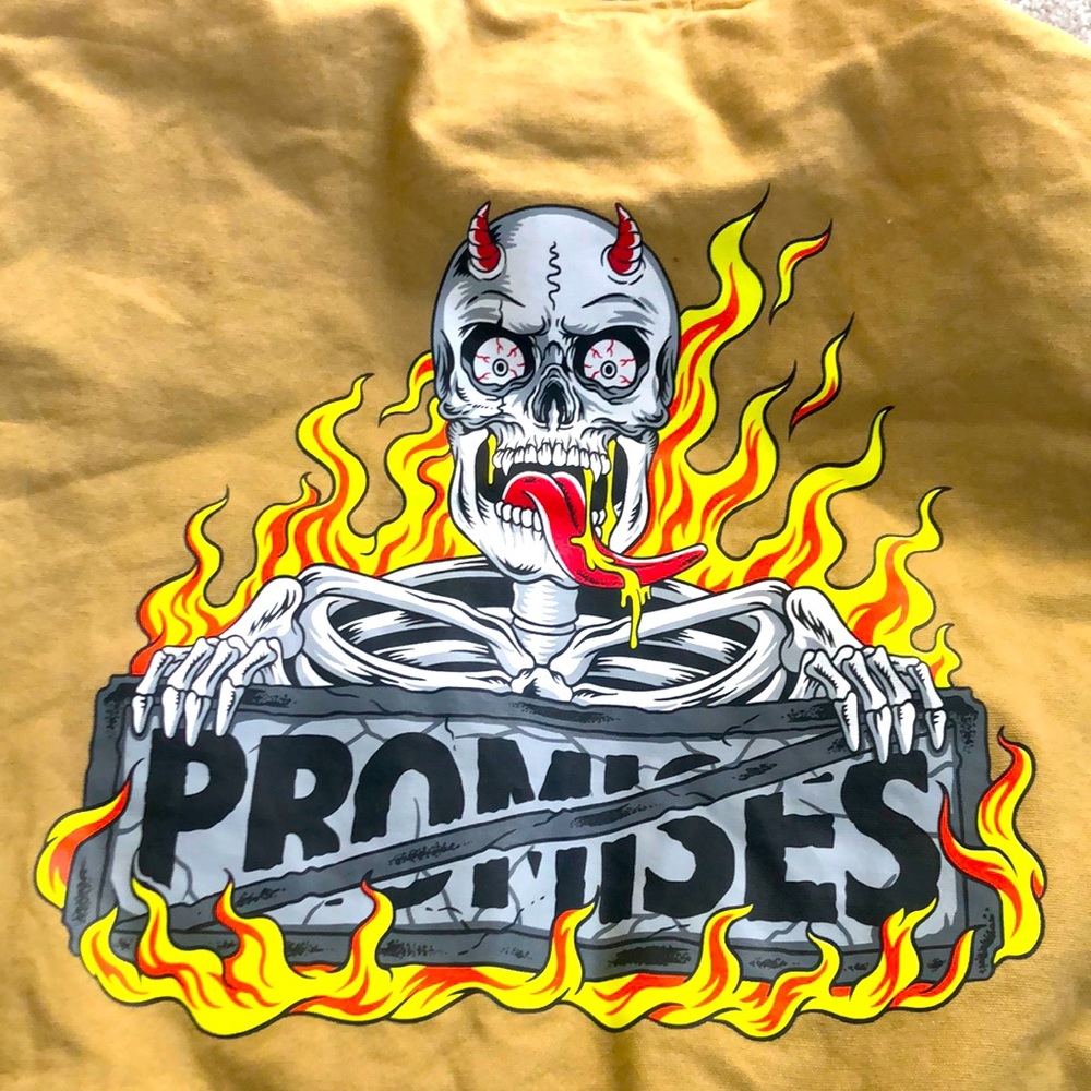 THIS ITEM IS SOLD.  Broken Promises Heavyweight Hoodie